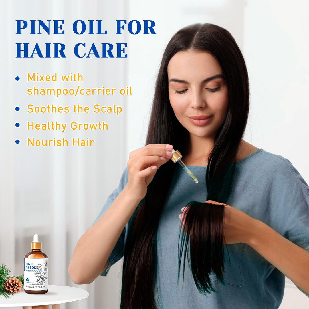 HIQILI Pine Needle Essential Oil, 100 ml