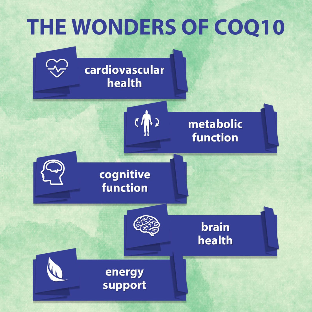 Mistaccy CoQ10 Softgels, 600 mg, 60 Count