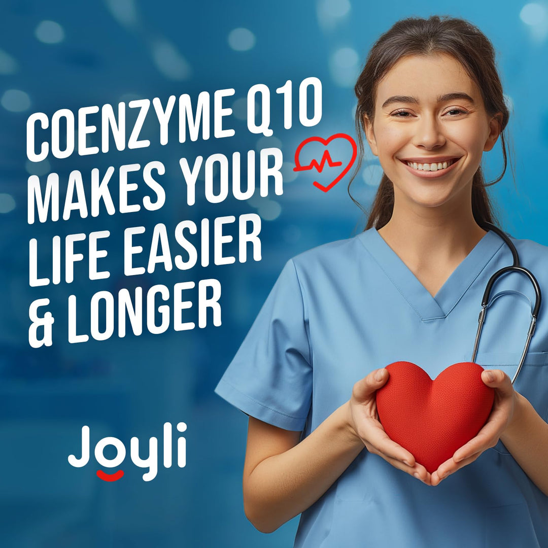 JOYLI Nutrition CoQ10 500 mg Softgels, 120 Count