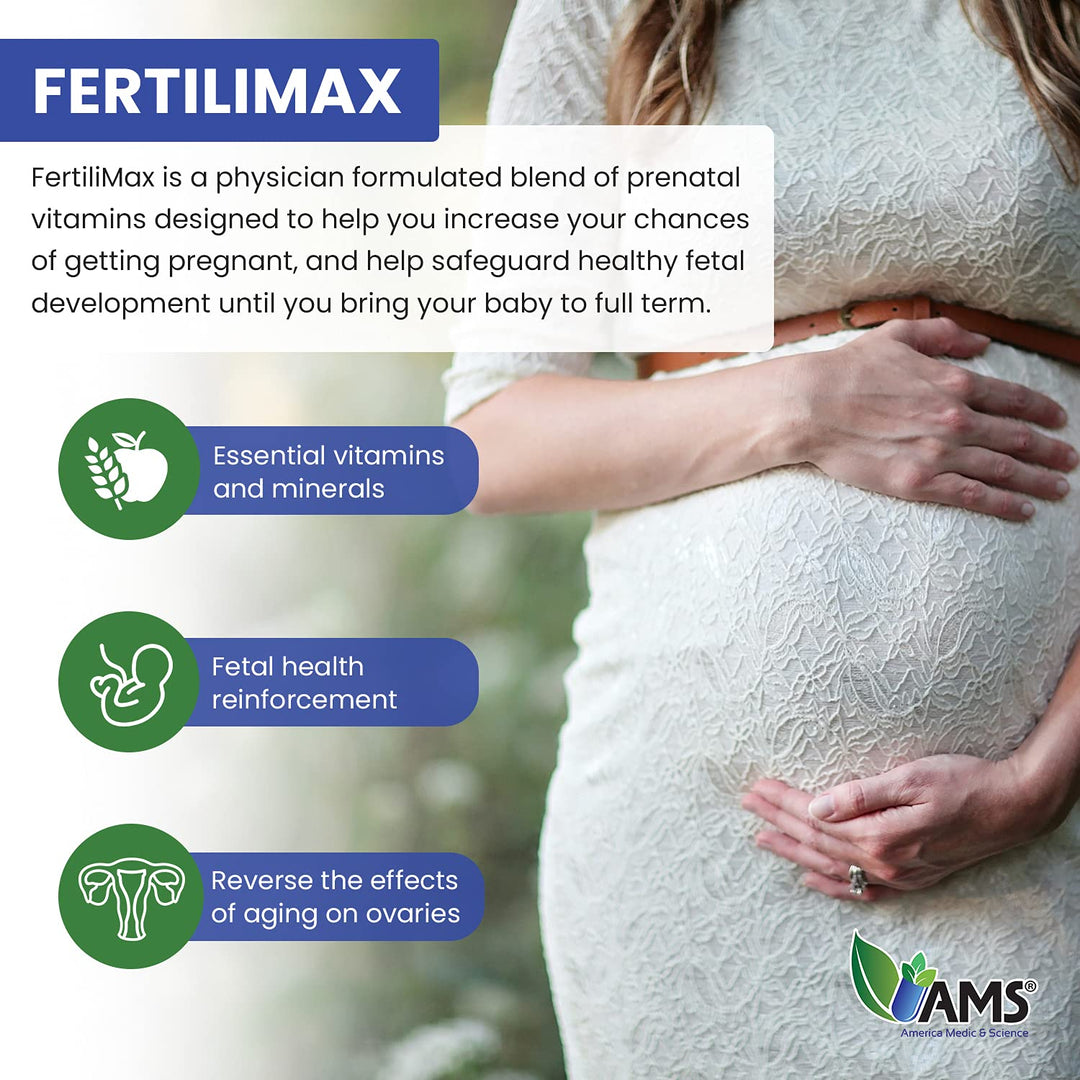 FertiliMax Fertility Supplement Capsules, 90 Count