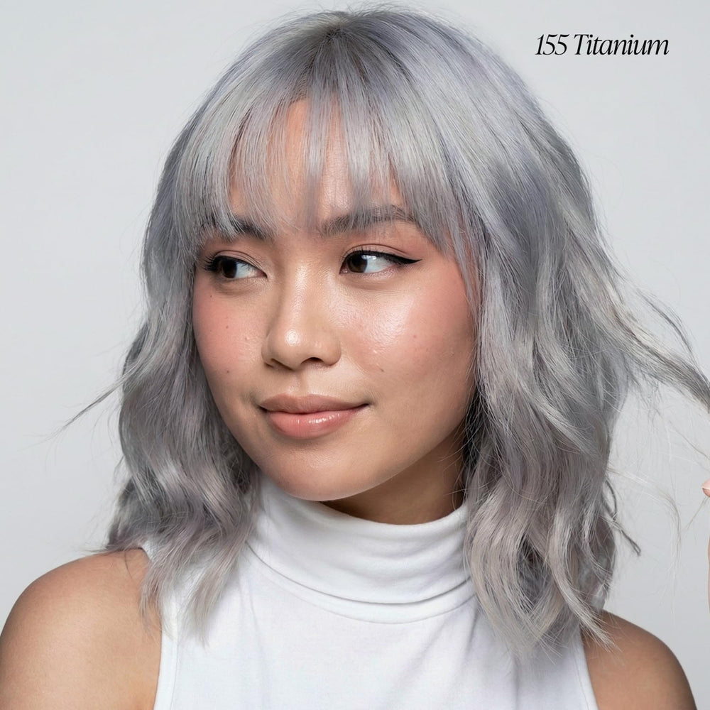 Adore Semi Permanent Hair Color, 155 Titanium, 4 fl oz