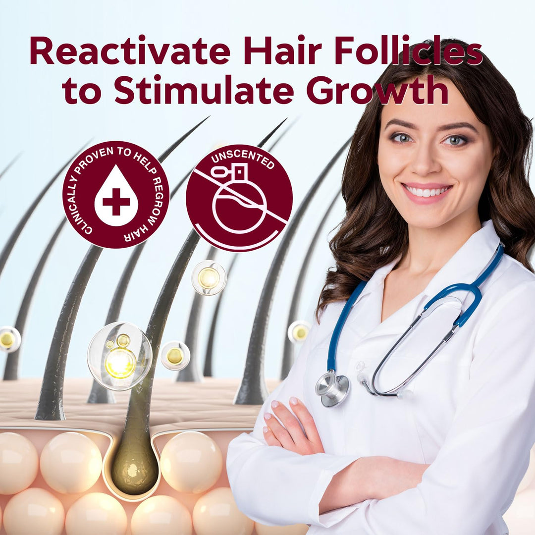 Yzmoffer Minoxidil Hair Growth Spray, 5%, 56 ml