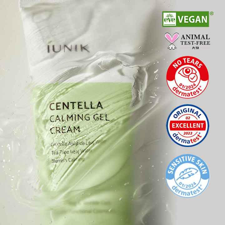 Iunik Centella Calming Gel Cream, 60 ml