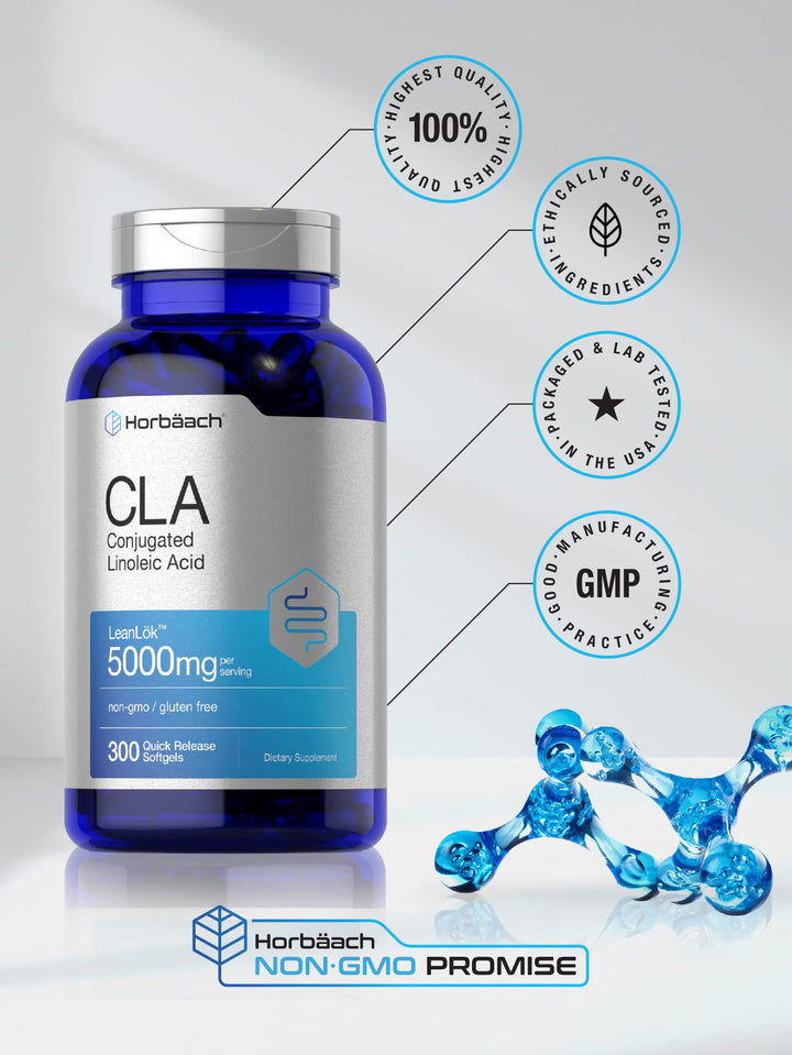 Horbäach CLA Supplement, 300 Count