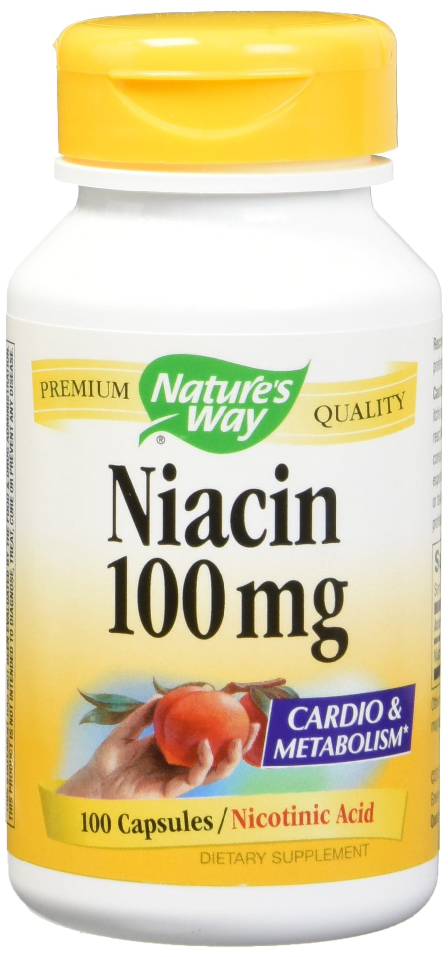 Nature's Way Niacin 100 mg, 100 Count