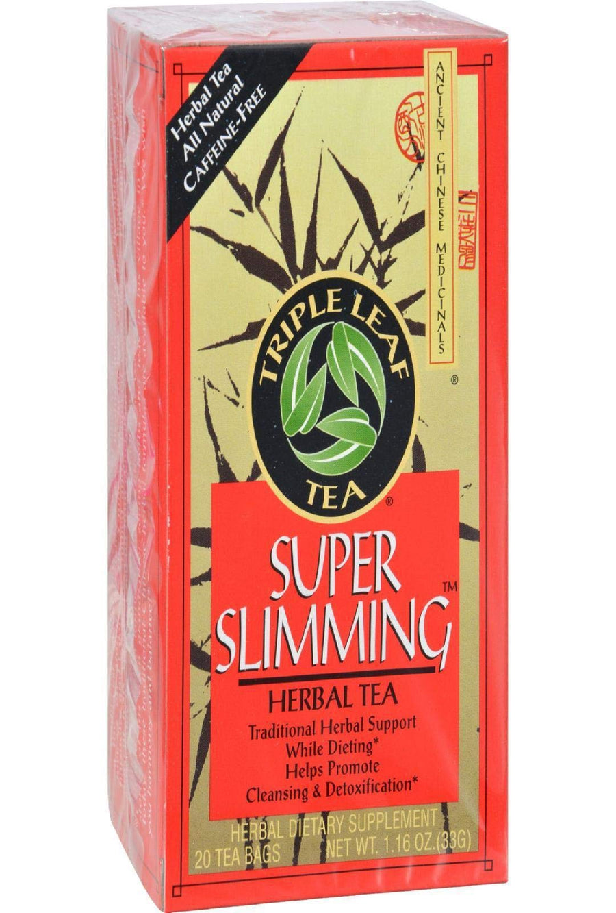 Triple Leaf Tea Super Slim Herbal Tea, 20 Count