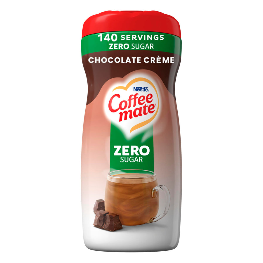 Coffee Mate Chocolate Creme Zero Sugar Powder Creamer, 10.2 oz