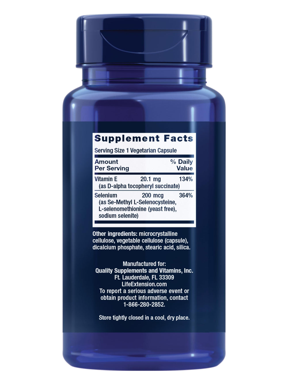 Life Extension Super Selenium Complex, 200 mcg, 100 Count