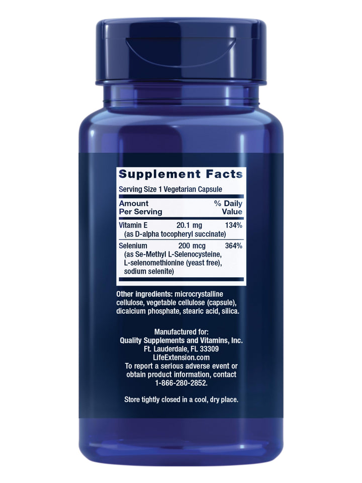 Life Extension Super Selenium Complex, 200 mcg, 100 Count