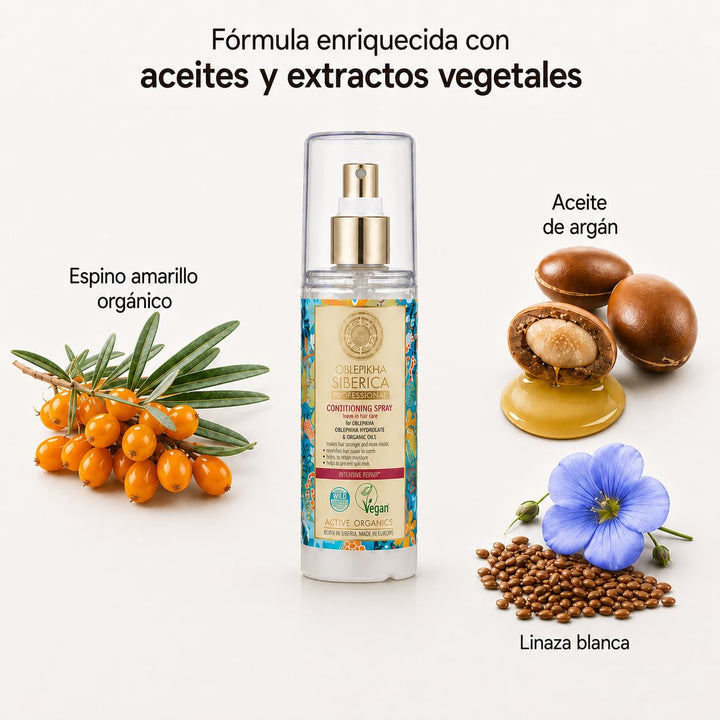 Natura Siberica Oblepikha Hair Conditioning Spray, 125 ml