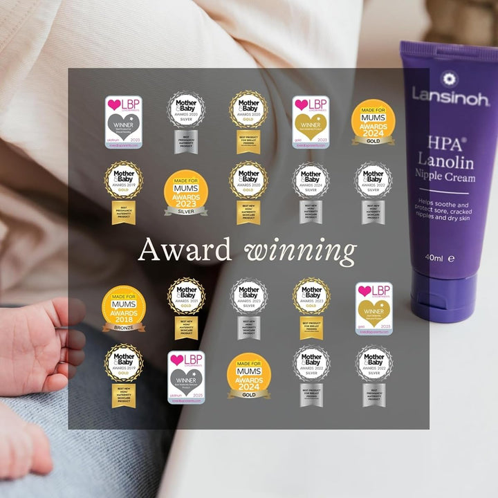 Lansinoh HPA Lanolin Nipple Cream, 40 ml