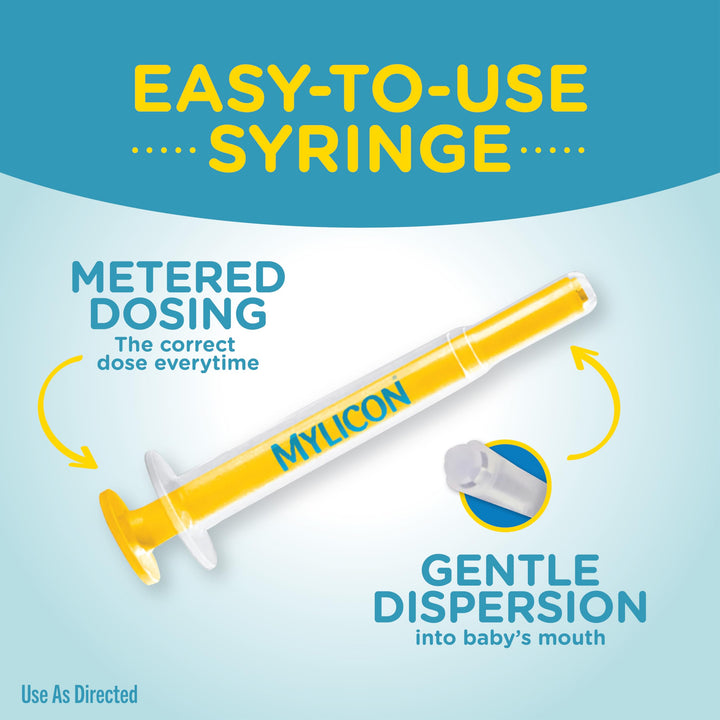MYLICON Gas Relief Drops, Dye Free, 1 fl oz