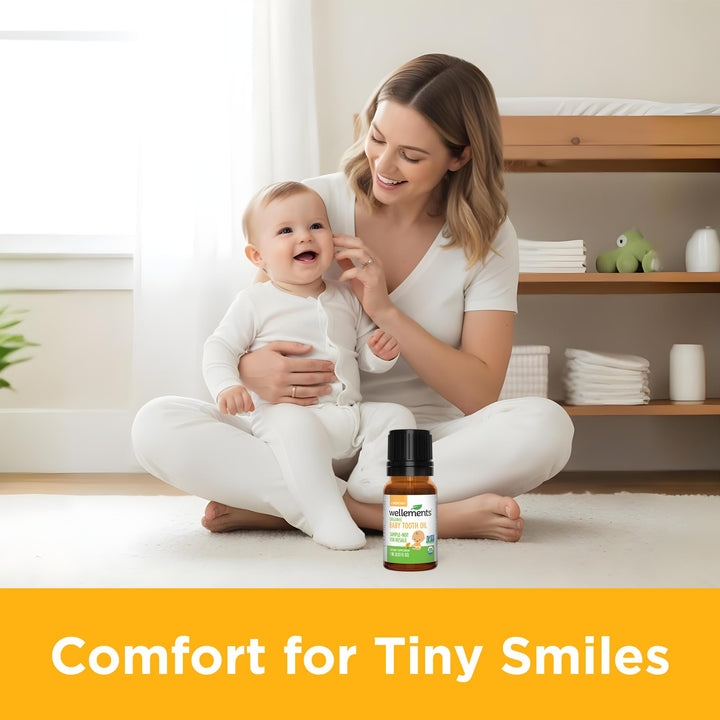Wellements Organic Baby Tooth Oil, 0.5 fl oz