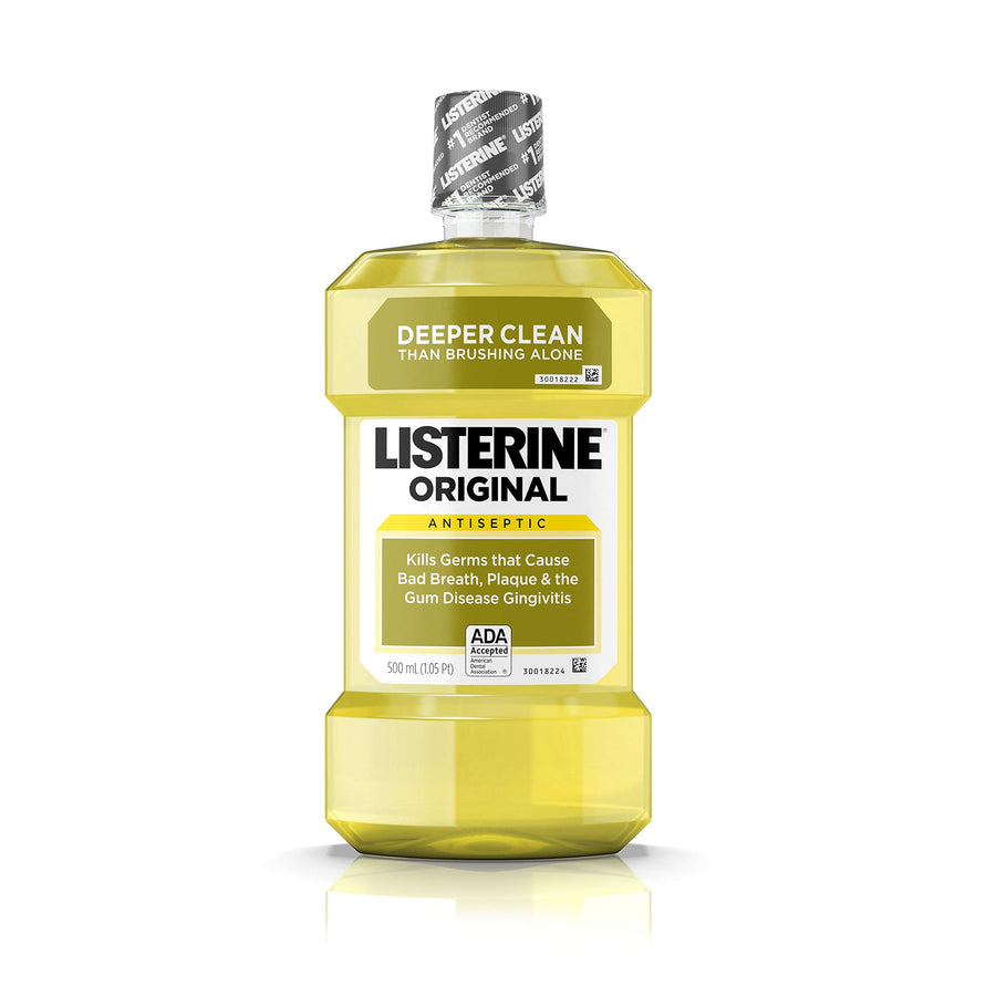 Listerine Original Antiseptic Mouthwash, 500 ml