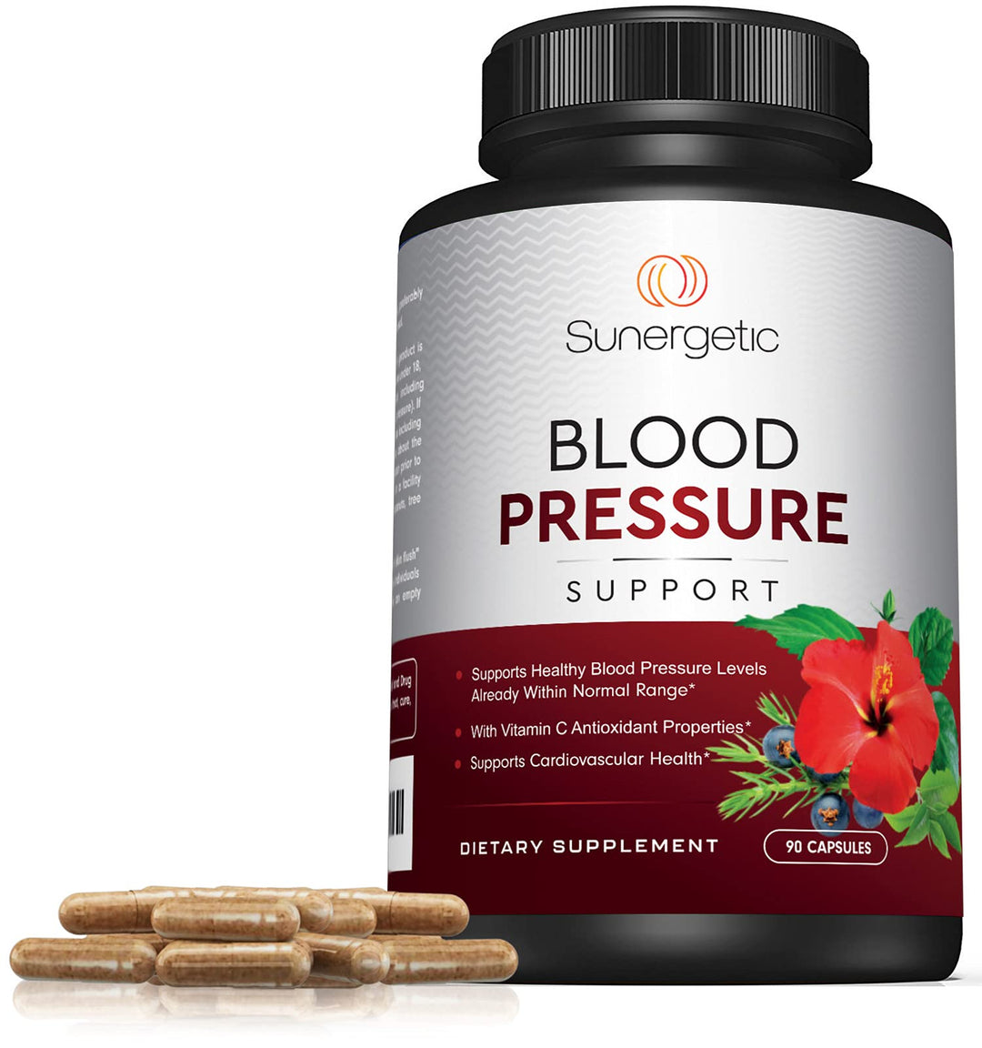 Sunergetic Blood Pressure Support Supplement, 90 Count