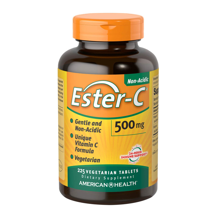 American Health Ester-C 500 mg Veg Tablets, 225 Count