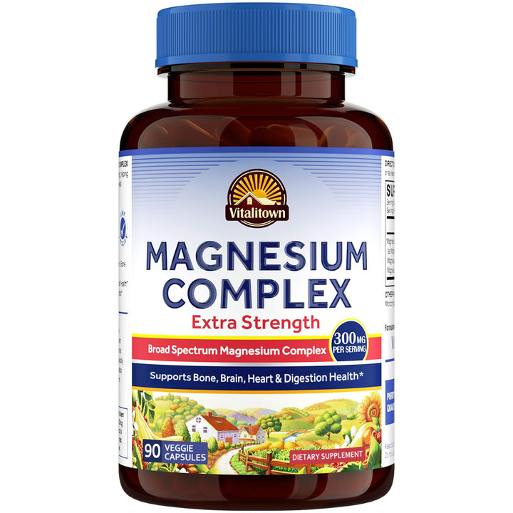 Vitalitown Magnesium Complex, 300 mg, 90 Count