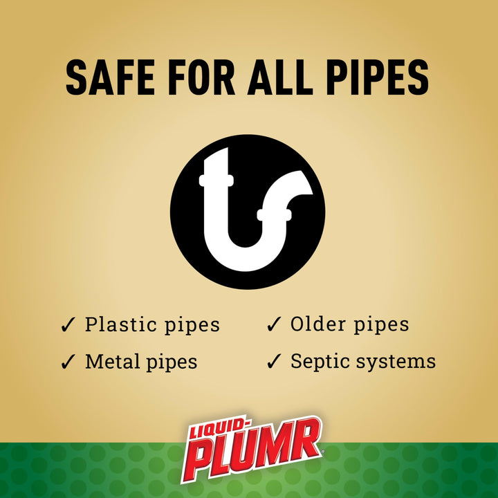 Liquid-Plumr Pro-Strength Clog Remover, 16 oz