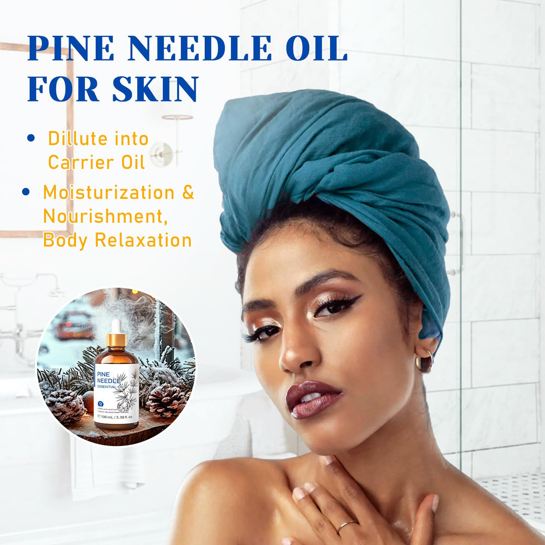 HIQILI Pine Needle Essential Oil, 100 ml
