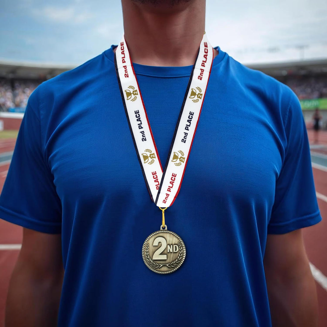 All Quality Award Medals, Gold Silver Bronze, 3 Count