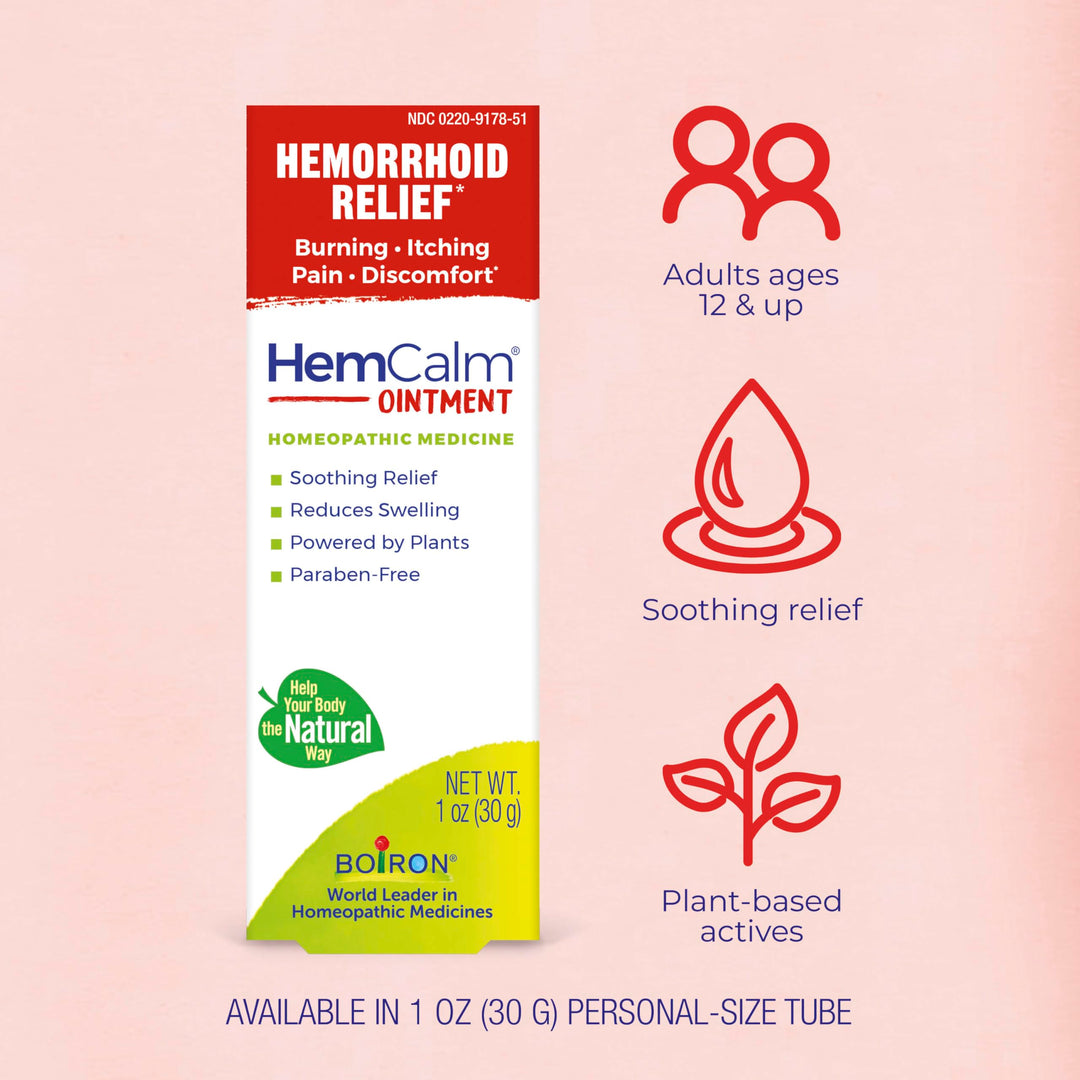 Boiron HemCalm Ointment, 1 oz