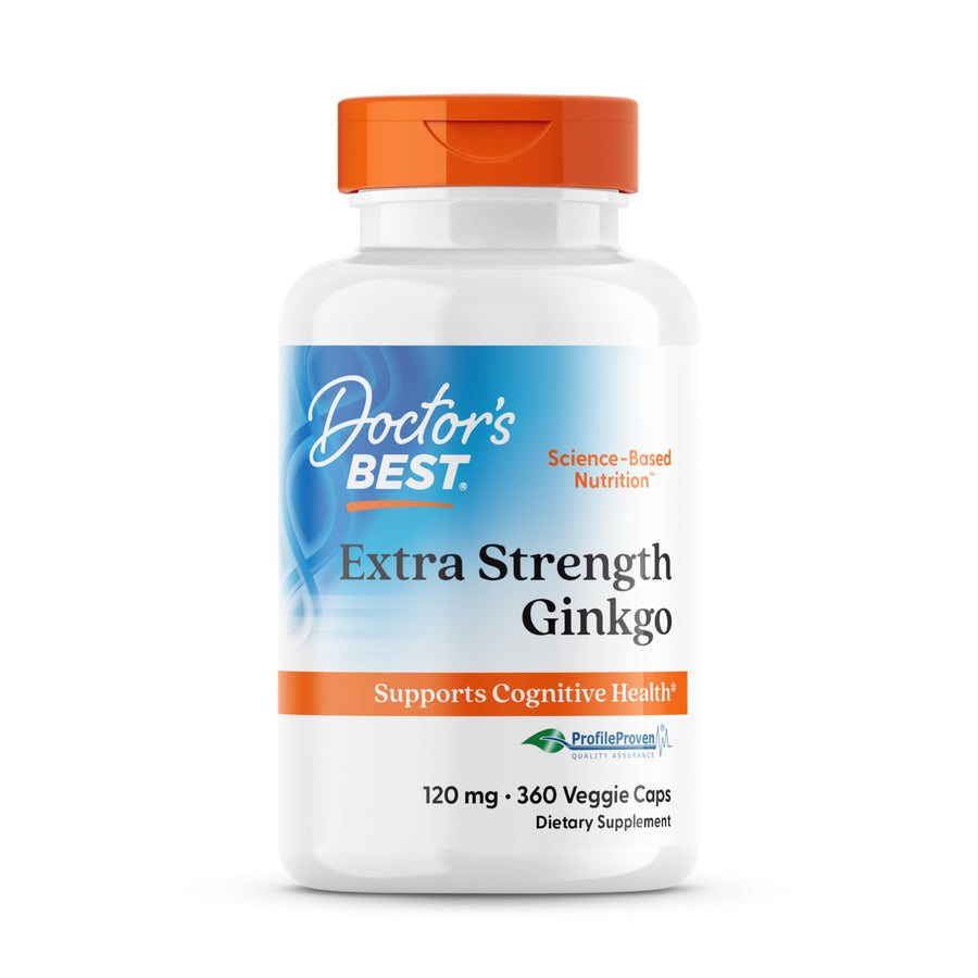 Doctor's Best Ginkgo, 120 mg, 360 Count