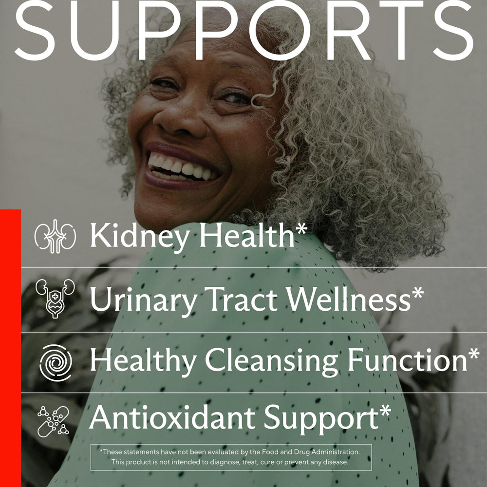 Sunergetic Kidney Cleanse Supplement, 60 Count