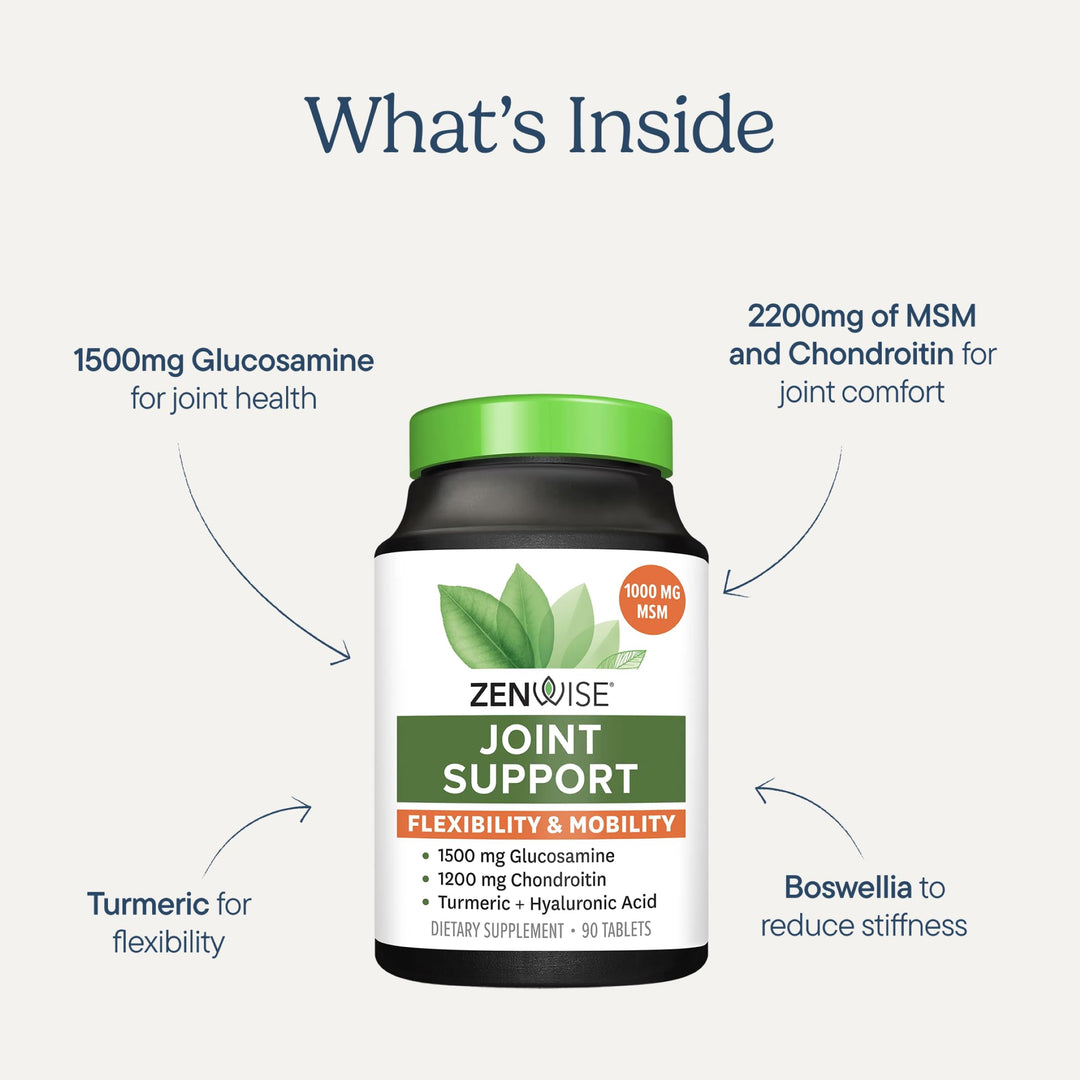 Zenwise Health Joint Support Pro-Mobility Formula, 180 Count