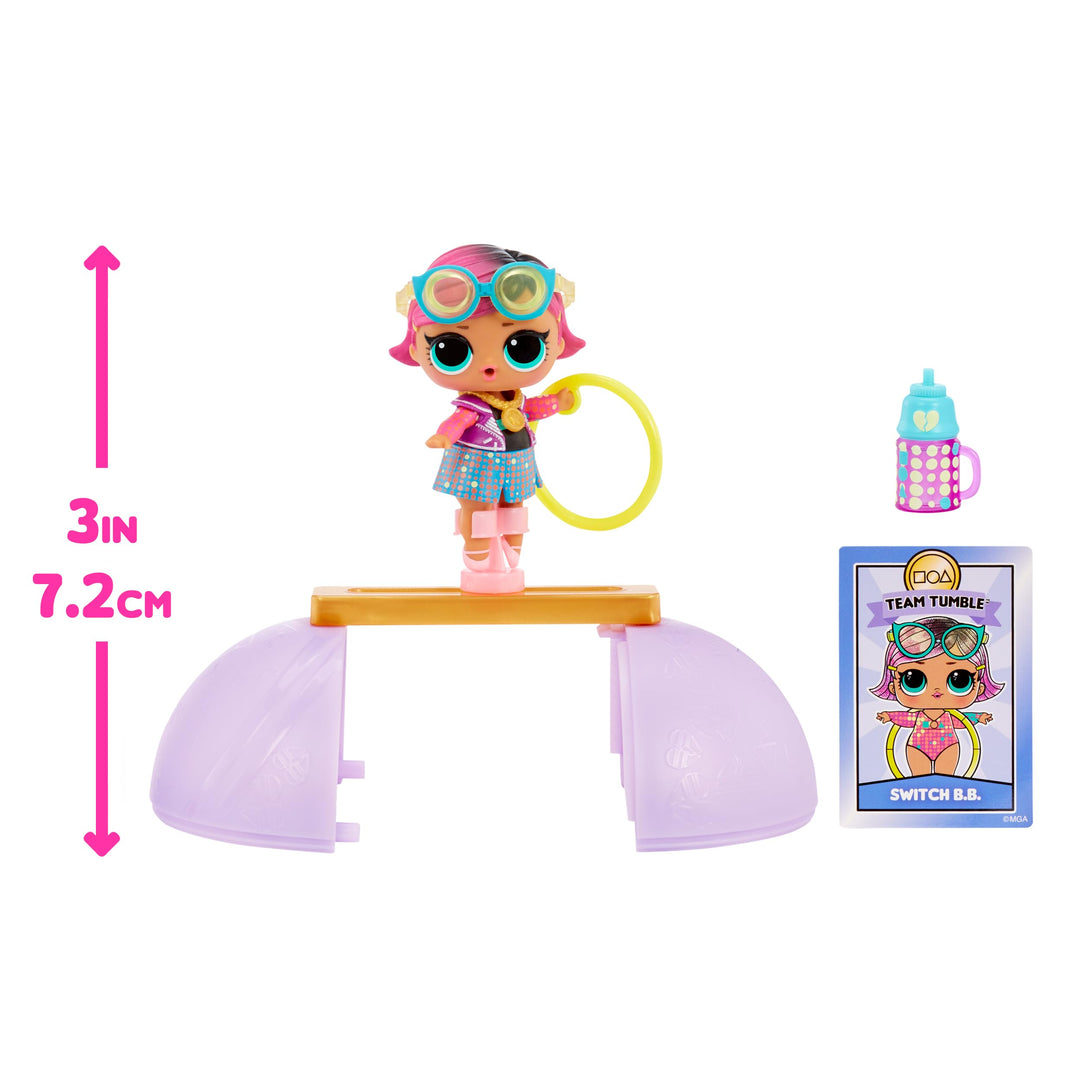 L.O.L. Surprise! All Star Sports Gymnastics Doll, Gymnastics Theme, 8 Count