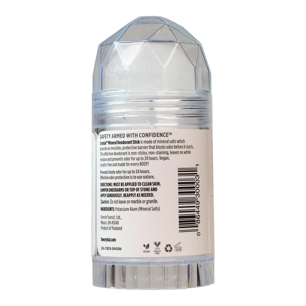 Crystal Essence Deodorant Stick, Unscented, 4.25 oz
