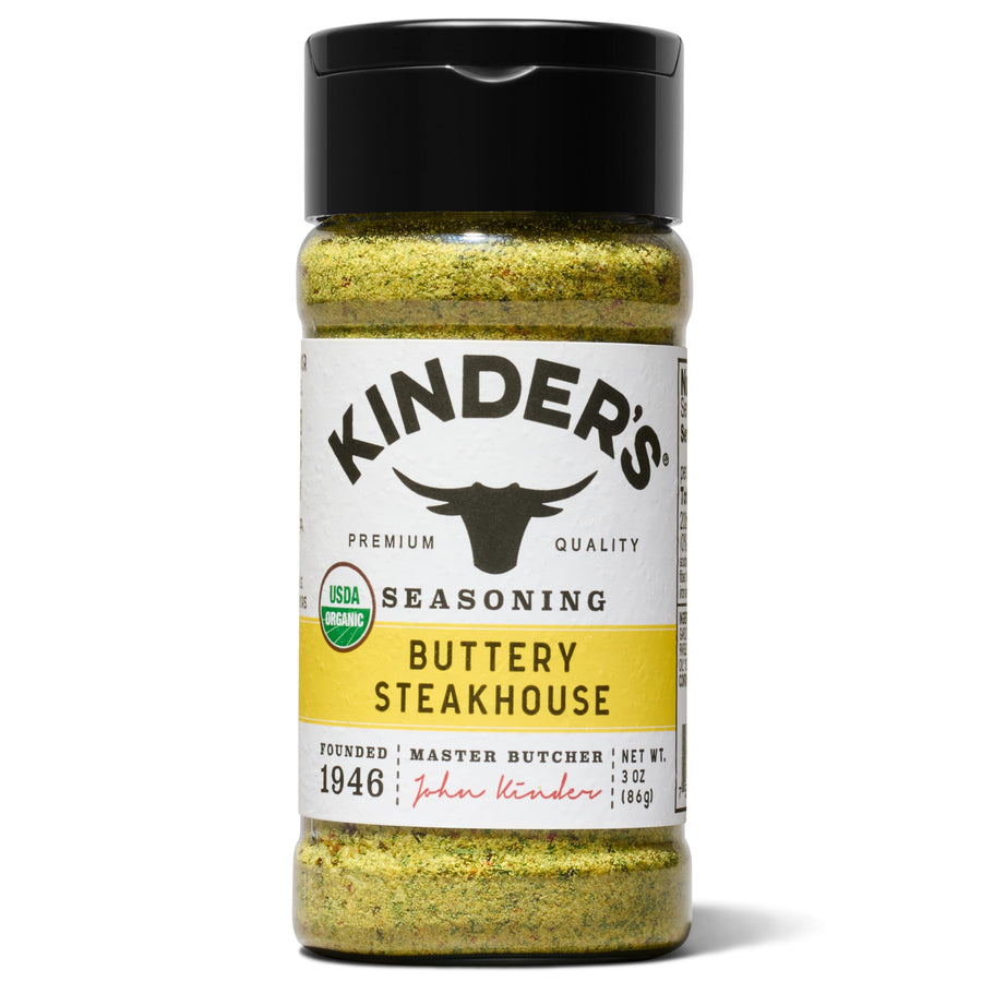 KINDER'S Organic Buttery Steakhouse Rub, 3 oz