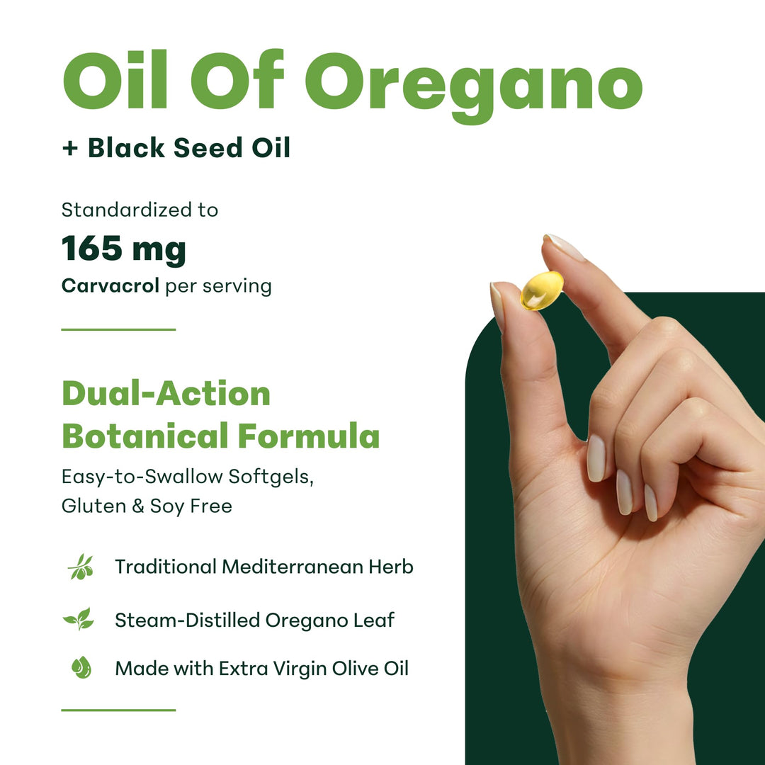 Micro Ingredients Oil of Oregano Softgels, 6000 mg, 300 Count