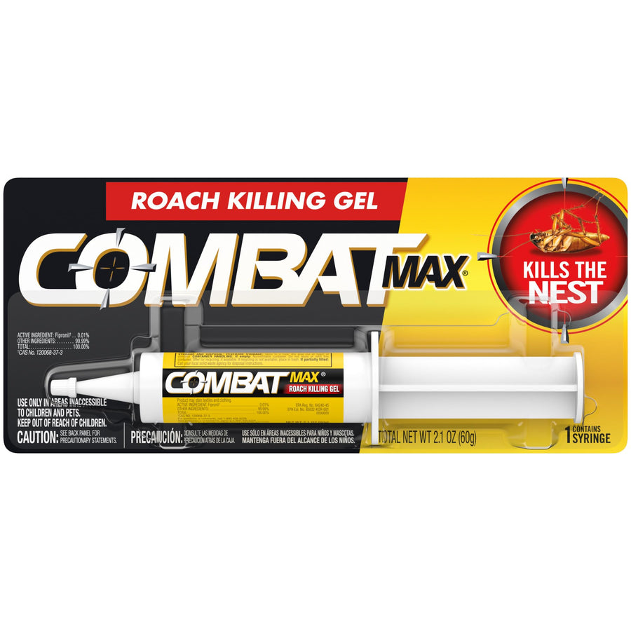 Combat Max Roach Killing Gel, 2.1 oz