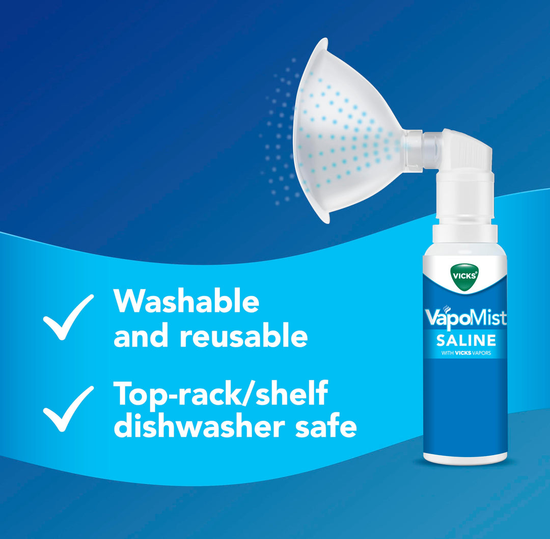 Vicks VapoMist Saline Mist, 1.7 oz