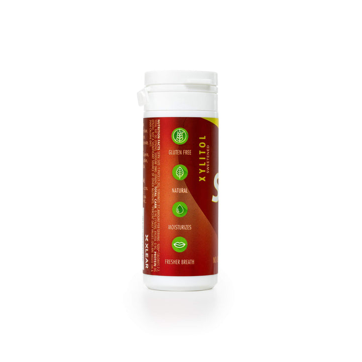 Xlear Spry Chewing Gum, Cinnamon, 30 Count