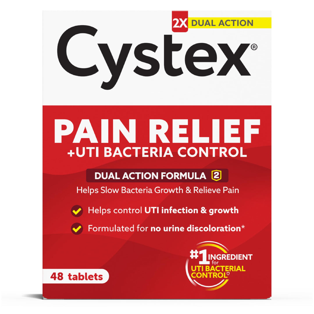 Cystex UTI Pain Relief, Maximum Strength, 48 Count