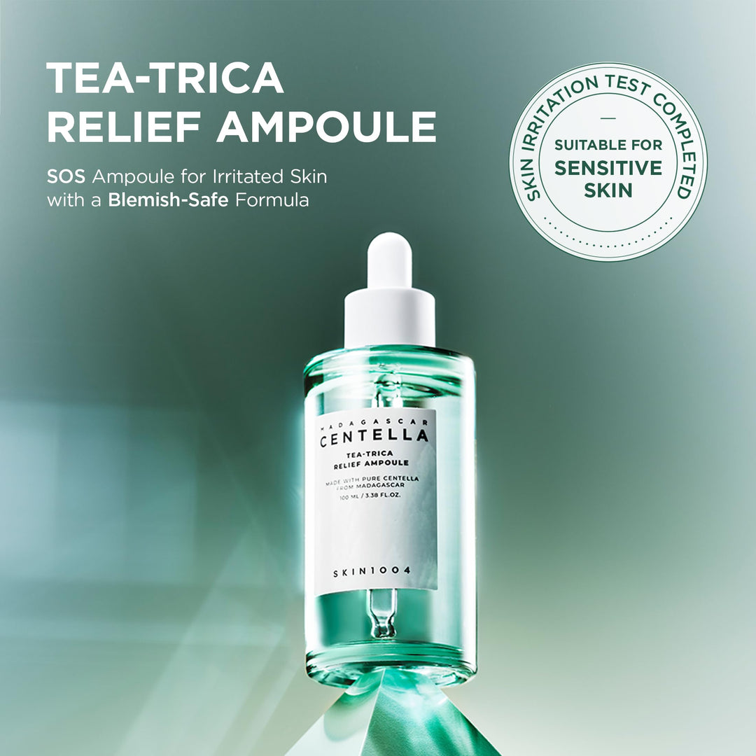 SKIN1004 Tea-Trica Relief Ampoule, 3.38 fl oz