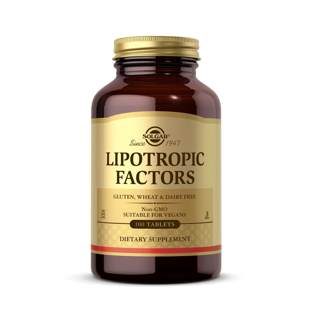 Solgar Lipotropic Factors Tablets, 100 Count