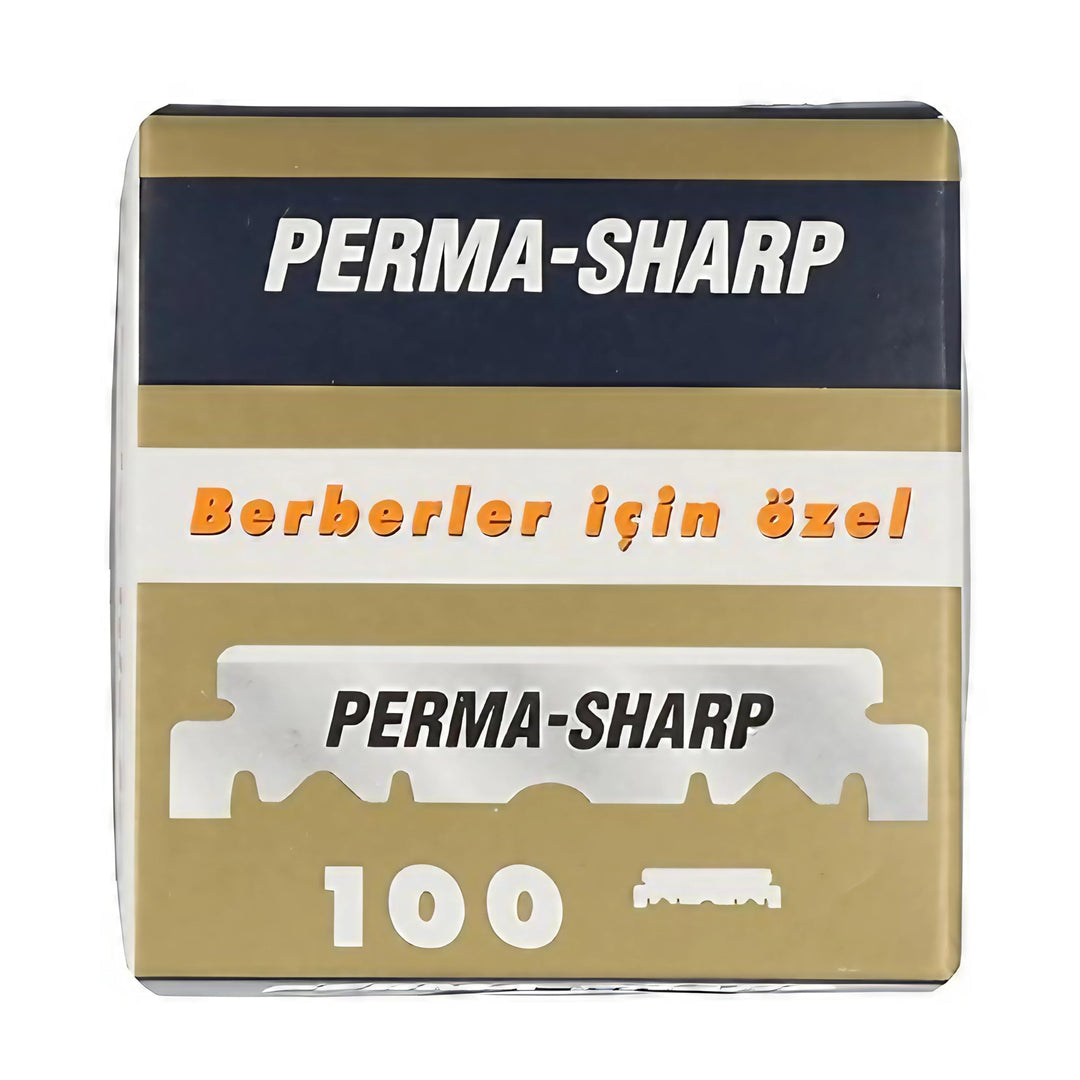 Permasharp Straight Edge Razor Blades, 100 Count