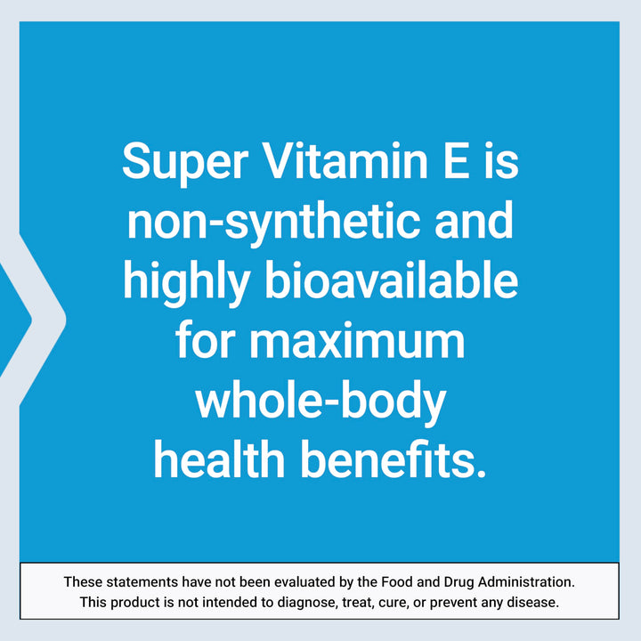 Life Extension Super Vitamin E, 268 mg, 90 Count