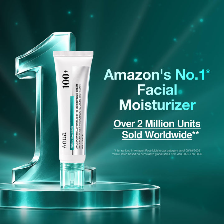 ANUA PDRN Hyaluronic Acid 100 Moisturizing Cream, 2.02 fl oz