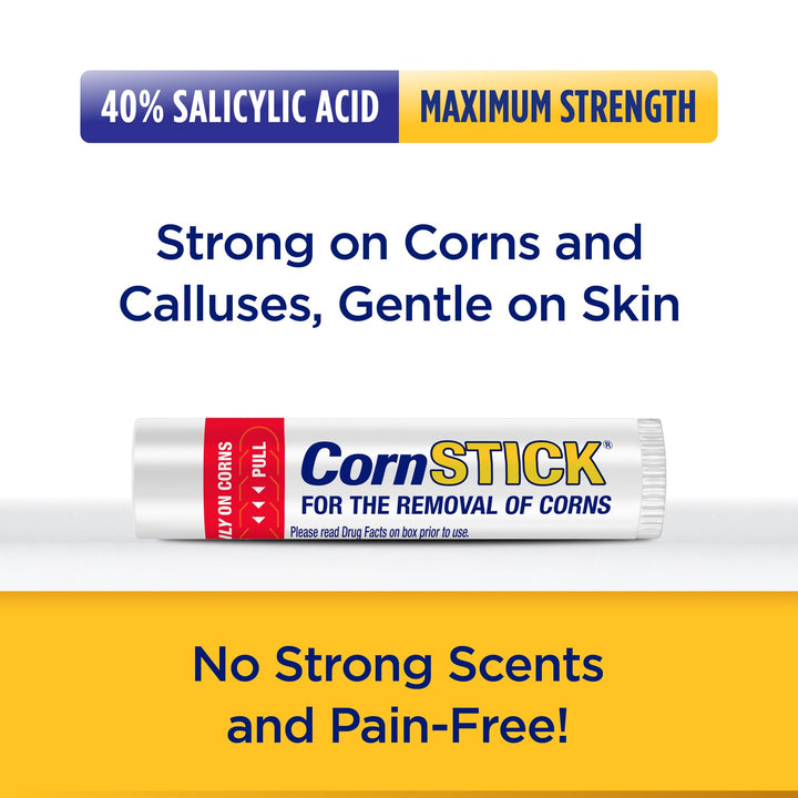 EasyComforts Corn Remover Stick, Maximum Strength, 0.2 oz