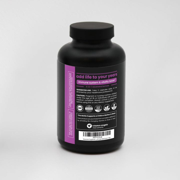 NutraChamps Resveratrol Complex, 1,200 mg, 60 Count