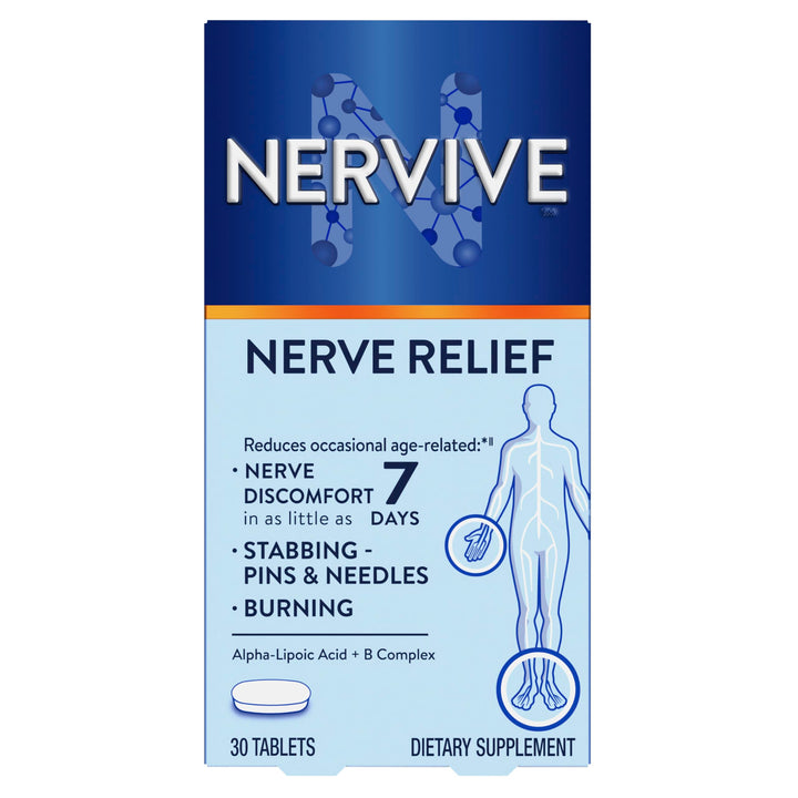 Nervive Nerve Relief Tablets, 30 Count