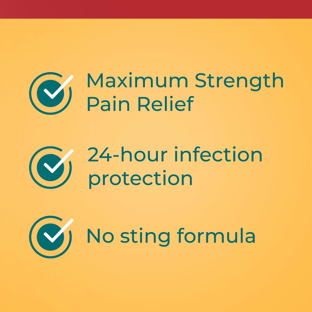 Neosporin Dual Action Burn Relief & First-Aid Antibiotic Ointment, 0.5 oz