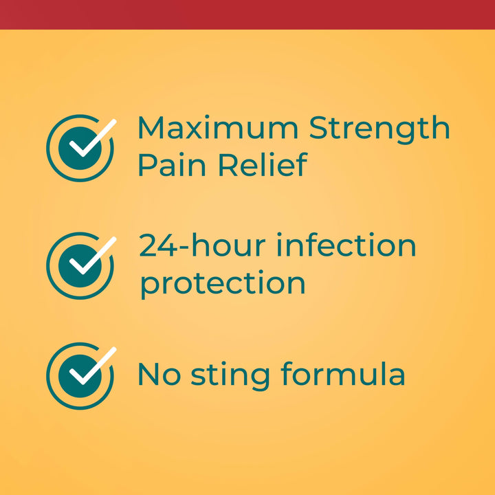 Neosporin Dual Action Burn Relief & First-Aid Antibiotic Ointment, 0.5 oz