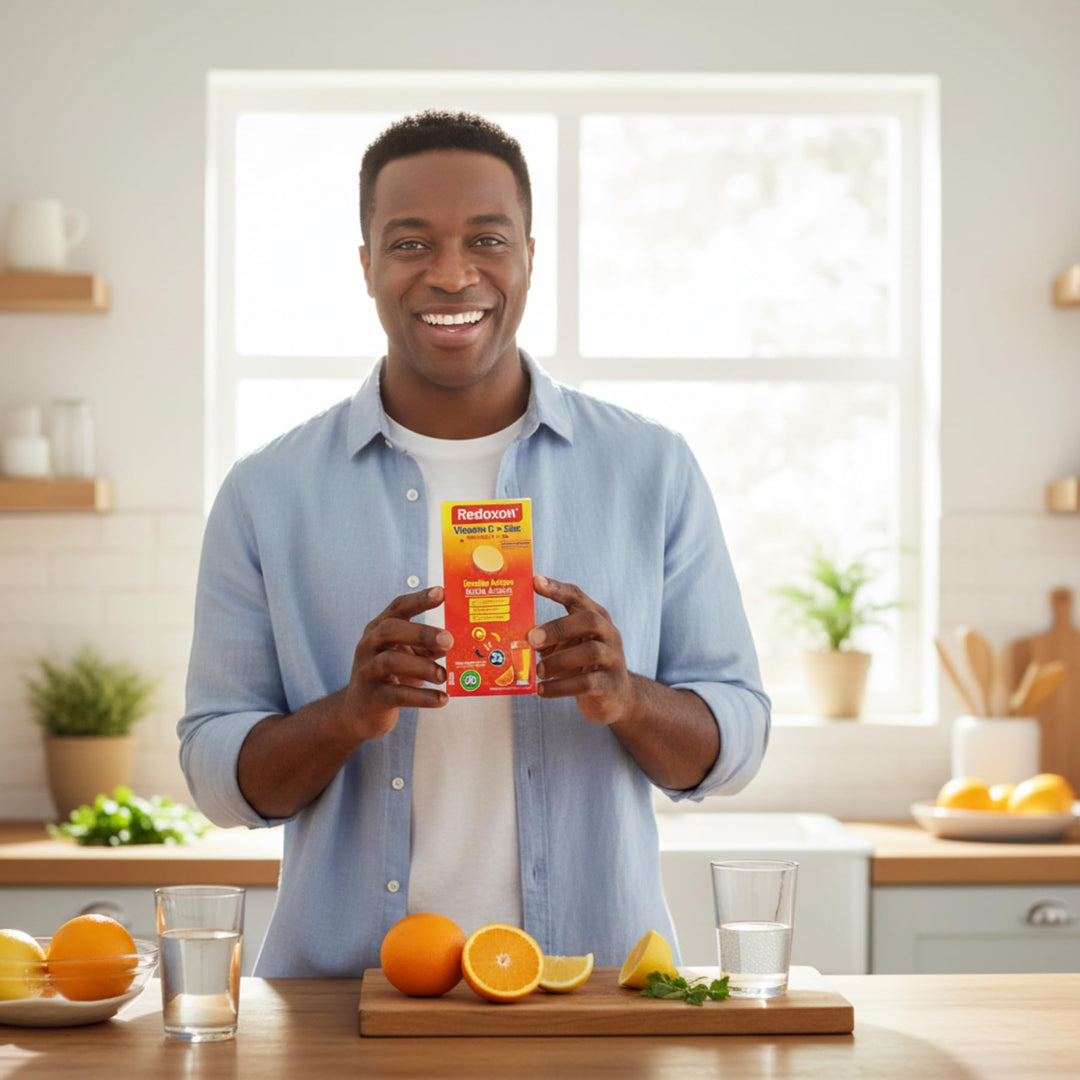 Redoxon Vitamin C Tablets, Orange, 20 Count