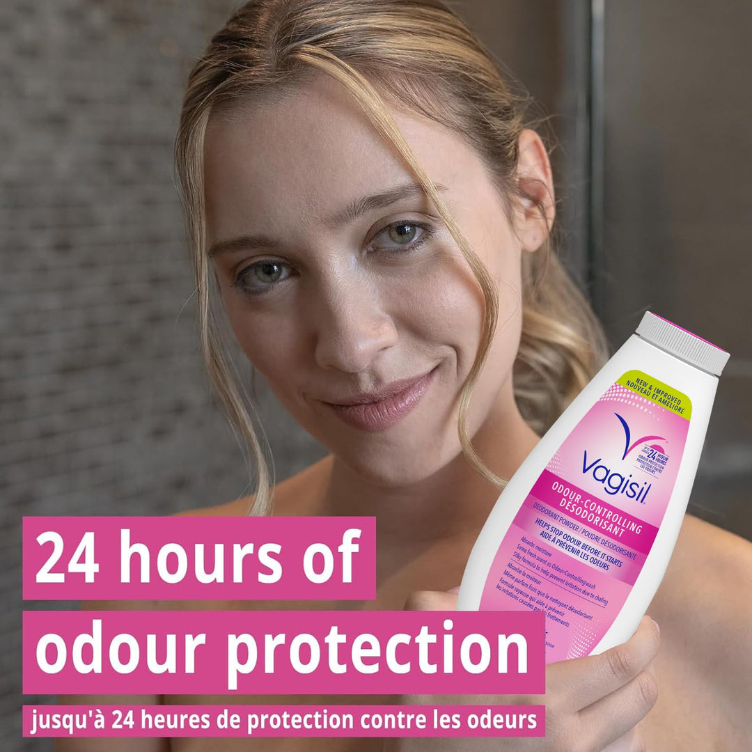 Vagisil Odor Block Deodorant Powder, Talc Free, 8 oz