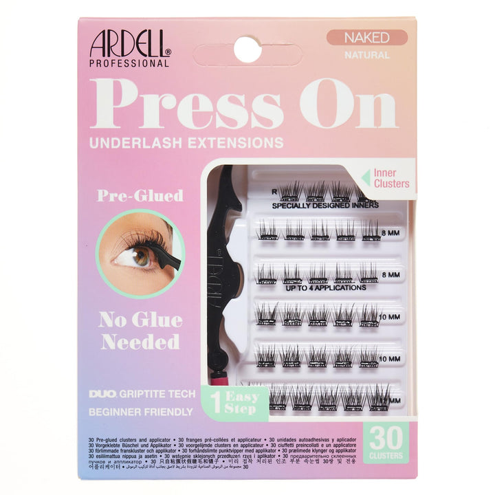 Ardell Naked Press On Pre-Glued Underlash Extensions, Natural