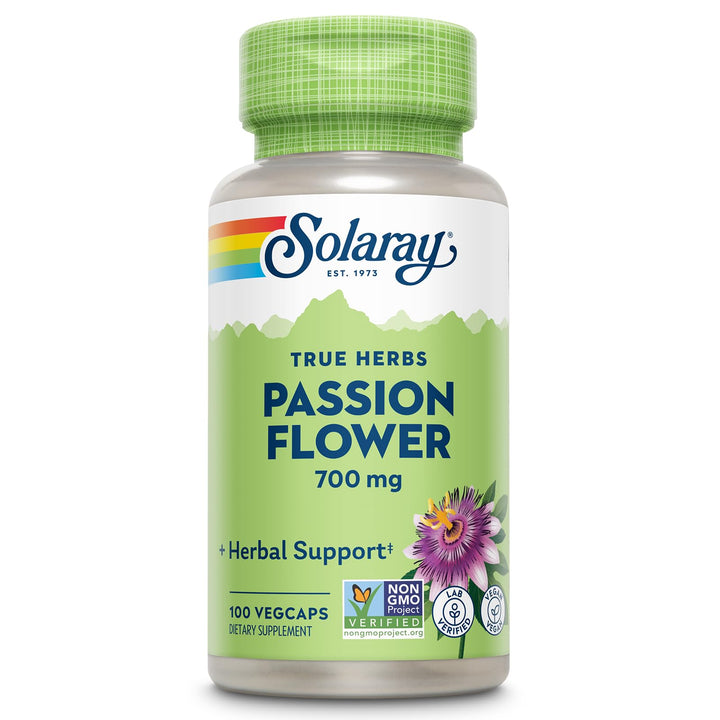 SOLARAY Passion Flower 350mg, 100 Count